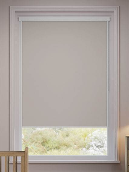 Stick On Sevilla Blackout Moonstone Stick On Blackout Roller Blind thumbnail image