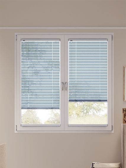 Stick On Essence Blue Bay Stick On Venetian Blind thumbnail image