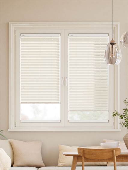 Stick On L-Shaped Essence Oatmeal Stick On L-Shaped Venetian Blind thumbnail image