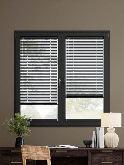 Stick On Essence Slate Grey Stick On Venetian Blind thumbnail image