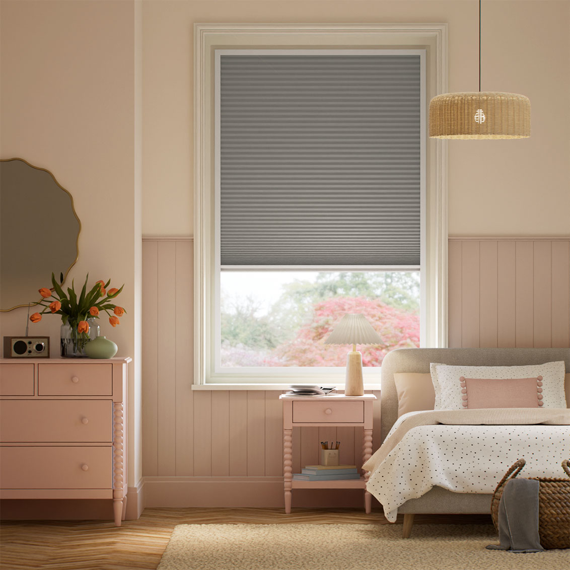 Stick On MaxShade Complete Blackout Flint Thermal Blind