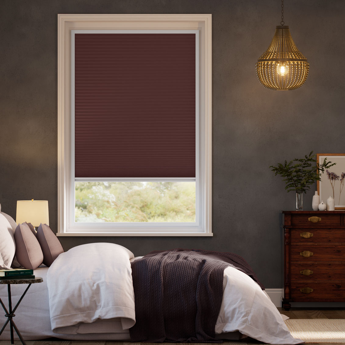 Stick On MaxShade Complete Blackout Harissa Thermal Blind