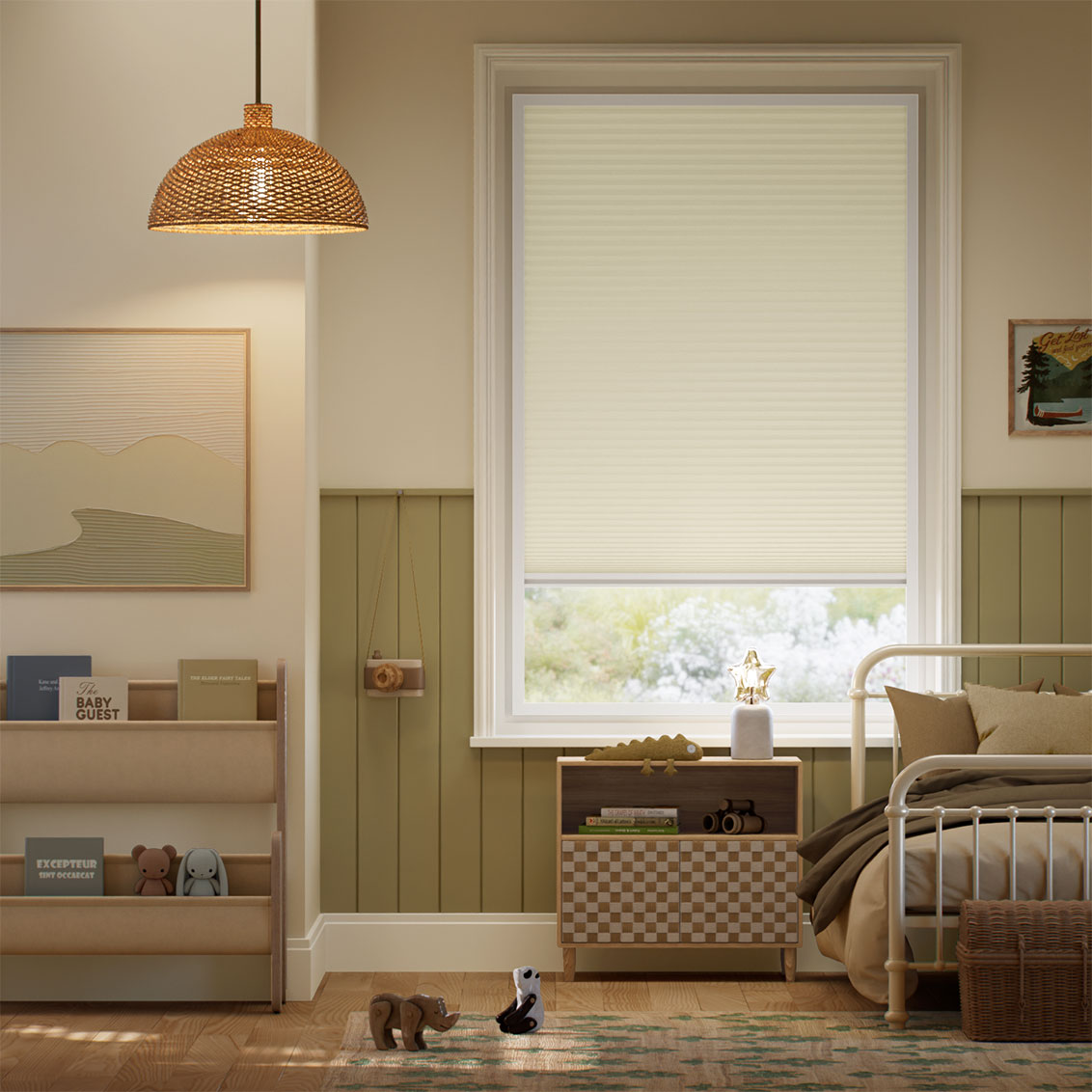 Stick On MaxShade Complete Blackout Parchment Thermal Blind