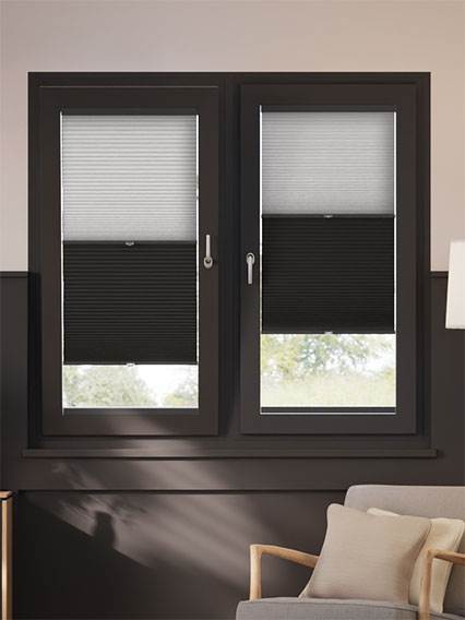 Stick On Night & Day Duo Slate Stick On Day and Night Duo Blind thumbnail image