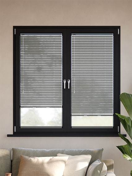 Stick On L-Shaped Oscar Matte Anchor Grey Stick On L-Shaped Venetian Blind thumbnail image