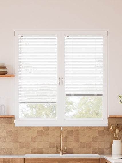 Stick On Spirit Cool White Stick On Venetian Blind thumbnail image