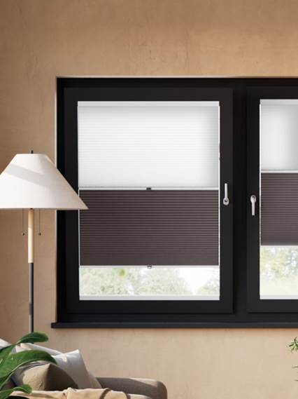 Stick On Night & Day Duo Dark Grey  Stick On Day and Night Duo Blind thumbnail image