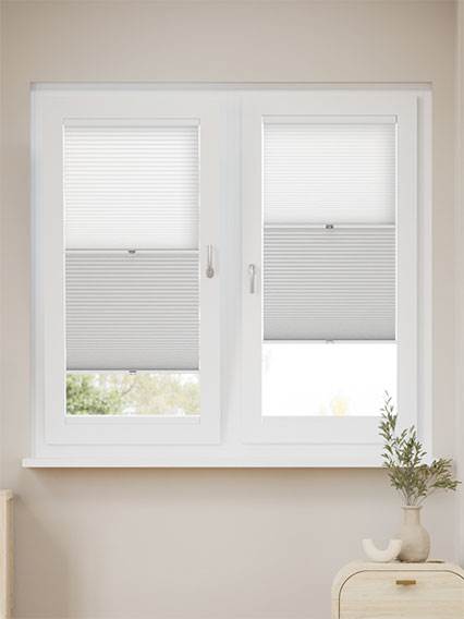 Stick On Night & Day Duo Simply White  Stick On Day and Night Duo Blind thumbnail image