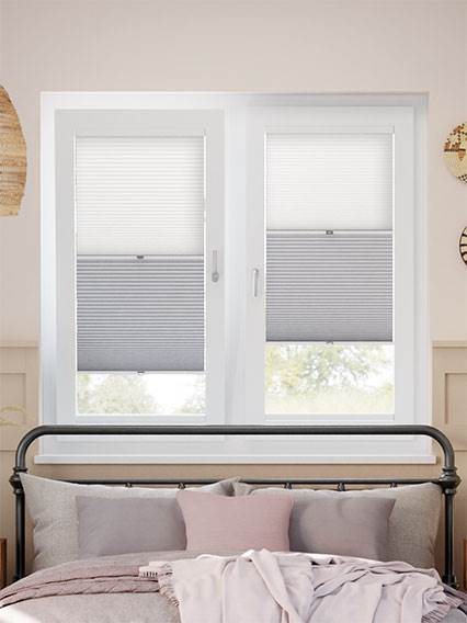 Stick On Night & Day Duo Slate Blue  Stick On Day and Night Duo Blind thumbnail image