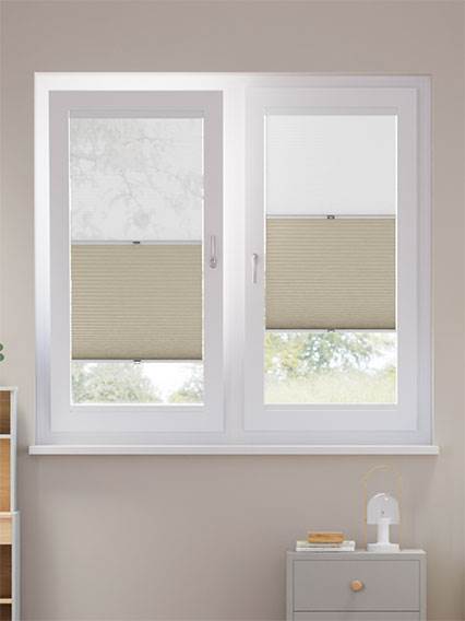 Stick On Night & Day Duo Voile Limoncello Stick On Day and Night Duo Blind thumbnail image