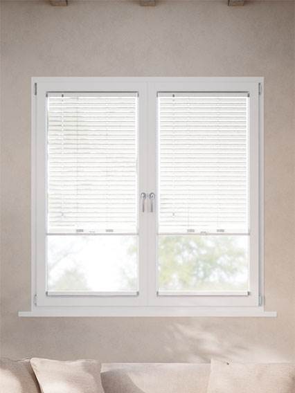 Stick On Brightest White Stick On Wooden Blind thumbnail image