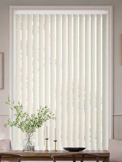 Stick2Go Jubilee Clotted Cream Vertical Blind thumbnail image