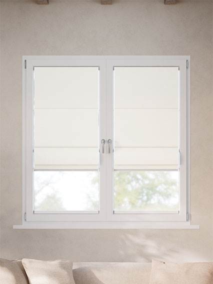 Stick On Cavendish Ecru Stick2Fit Roman Blind thumbnail image