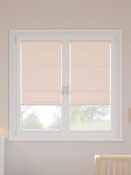 Stick On Cavendish Warm Blush Stick2Fit Roman Blind thumbnail image