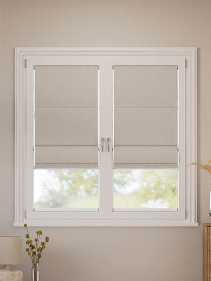 Stick On Cavendish Warm Stone Stick2Fit Roman Blind thumbnail image