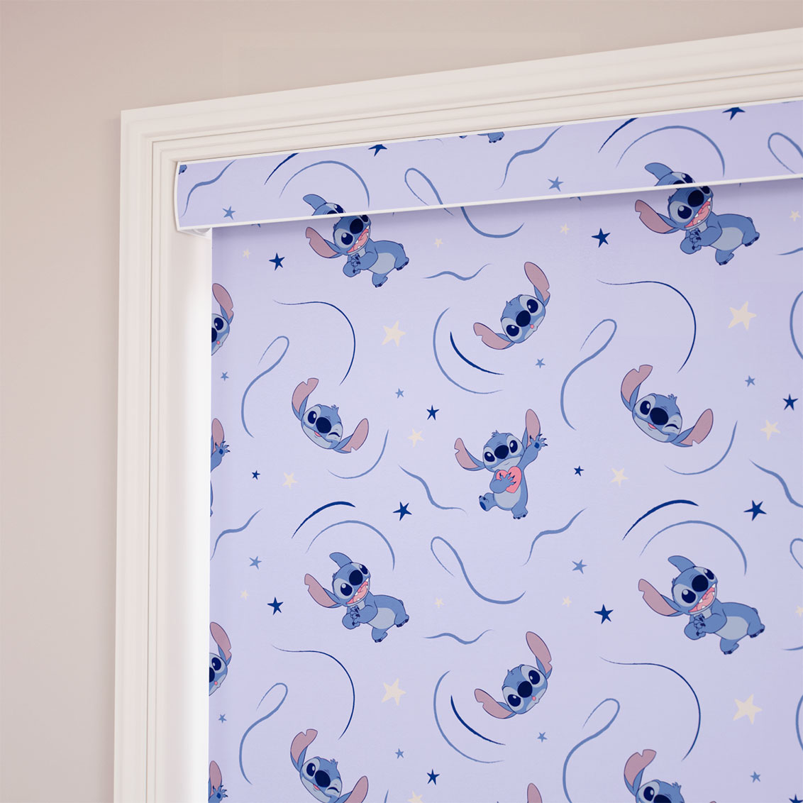 Stitch Galaxy Blackout Periwinkle Roller Blind