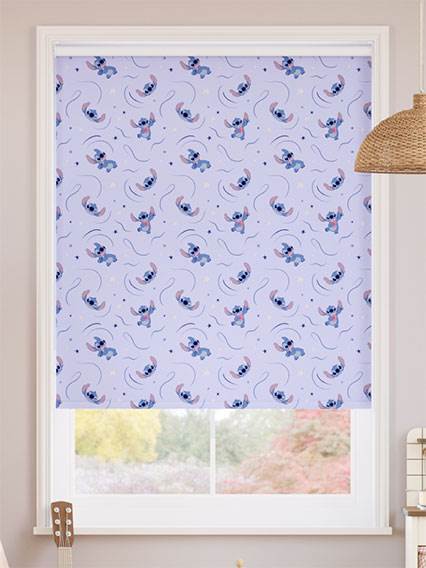Stitch Galaxy Blackout Periwinkle Roller Blind thumbnail image