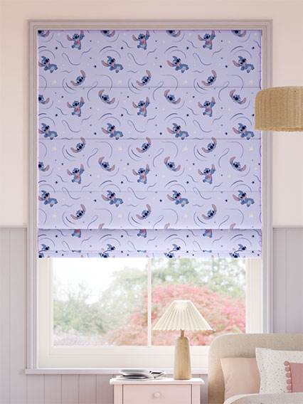 Stitch Galaxy Periwinkle Roman Blind thumbnail image