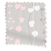String of Hearts Blush Roller Blind swatch image