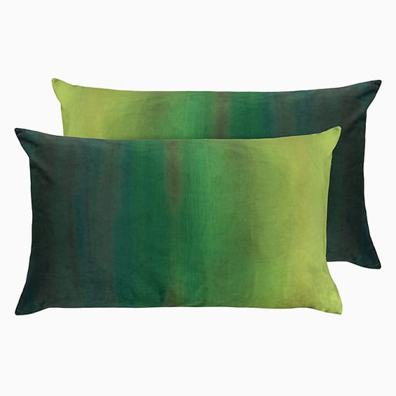 Stripe Emerald Cushion