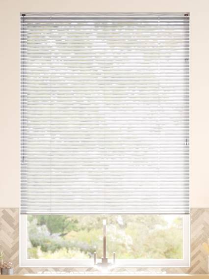 Studio Brushed Silver Venetian Blind thumbnail image