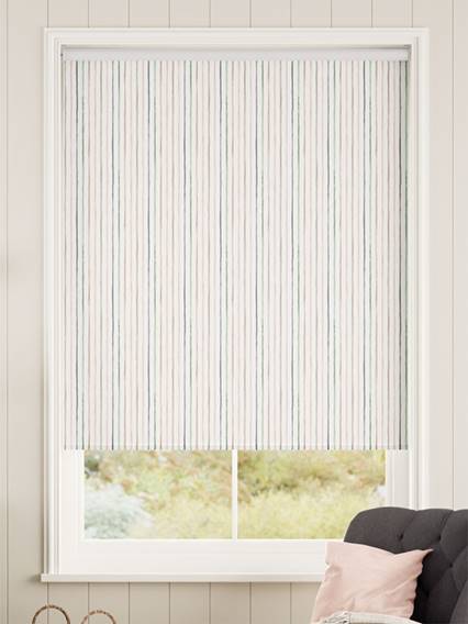 Twist2Go Suki Stripe Blossom Roller Blind thumbnail image