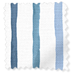 Suki Stripe Frost Roman Blind swatch image