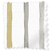 Suki Stripe Gold Curtains swatch image