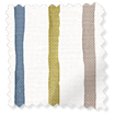 Suki Stripe Mineral Curtains swatch image