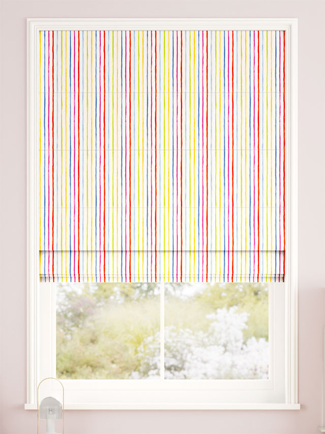 Suki Stripe Multi Roman Blind thumbnail image