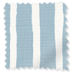 Suki Stripe Sky Blue Curtains sample image