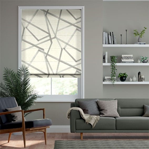 Sumi Steel Roman Blind