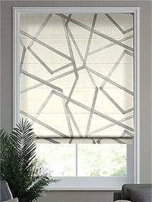 Sumi Steel Roman Blind thumbnail image