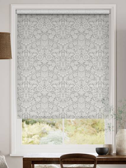 Twist2Go William Morris Sunflower Silver Grey Roller Blind thumbnail image