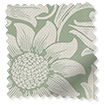 William Morris Sunflower Soft Green Roman Blind swatch image