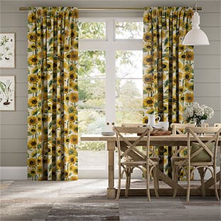 Sunflowers Yellow Curtains thumbnail image