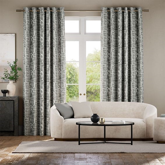 Sussex Graphite Curtains