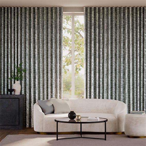 Sussex Graphite Curtains