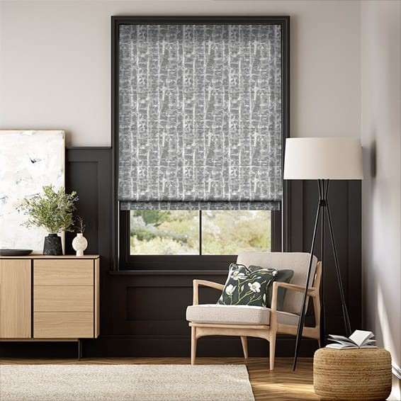 Sussex Silver Mist Roman Blind