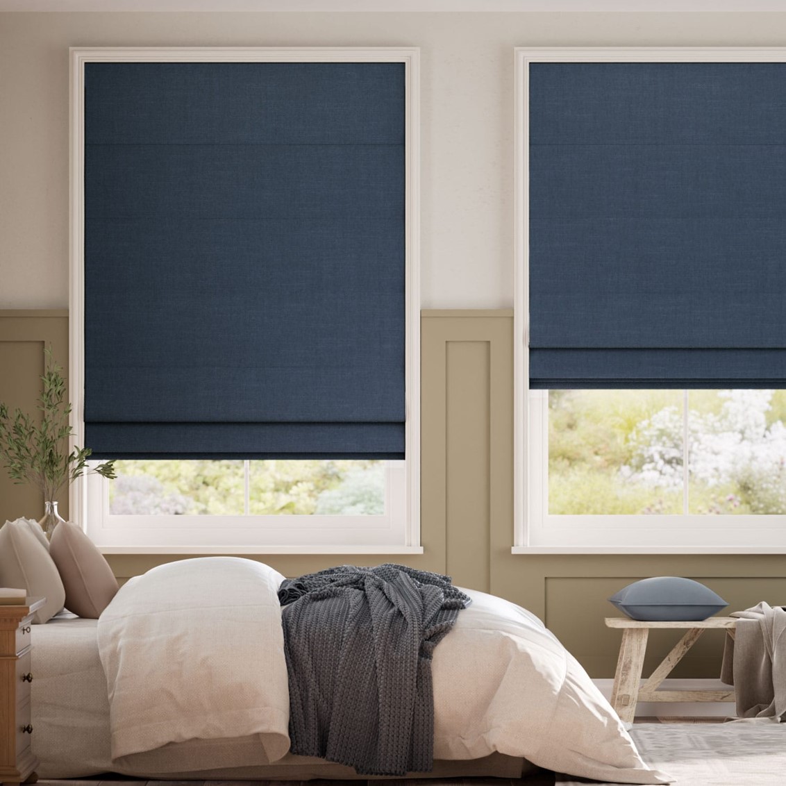 Swanson Midnight Roman Blind