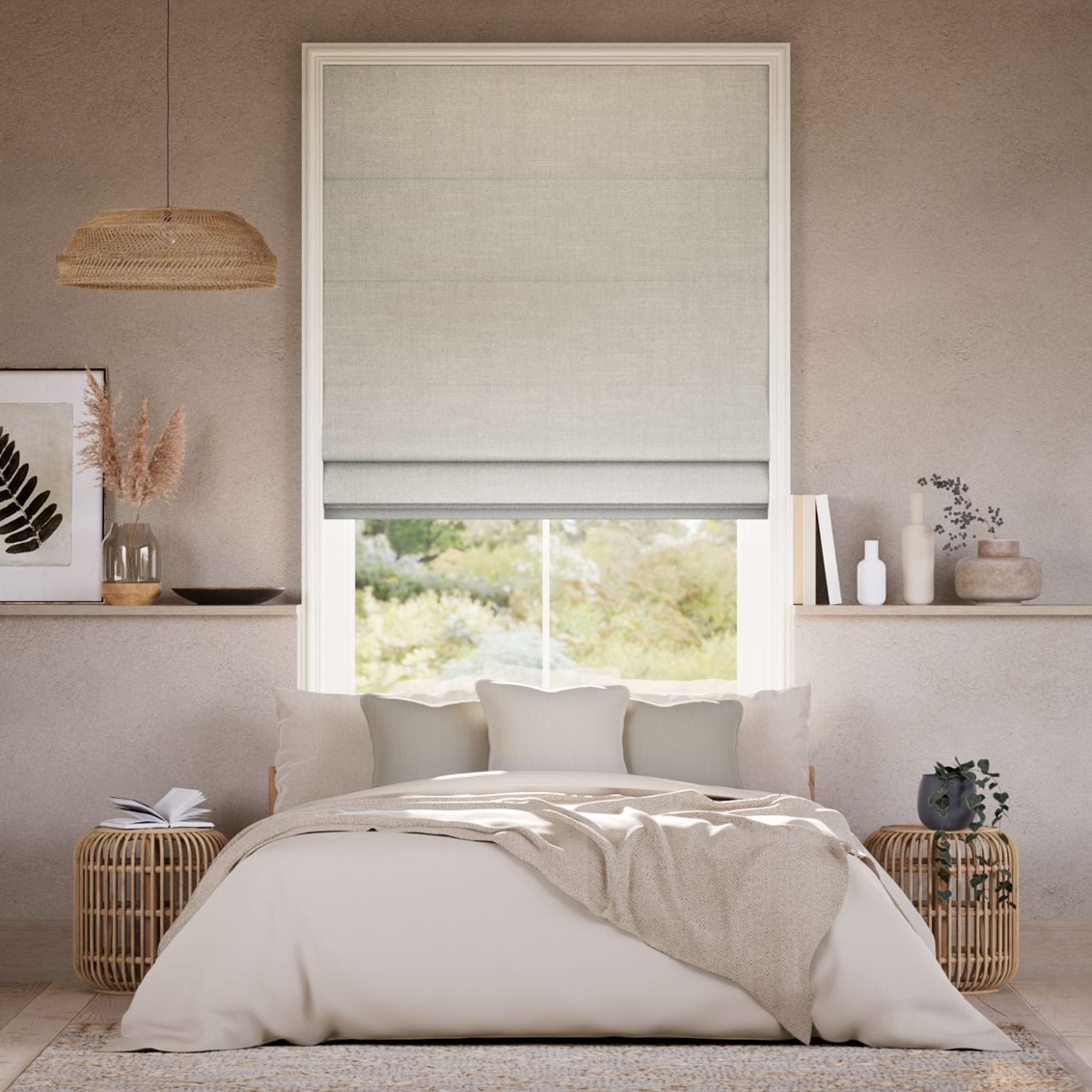 Swanson Natural Roman Blind