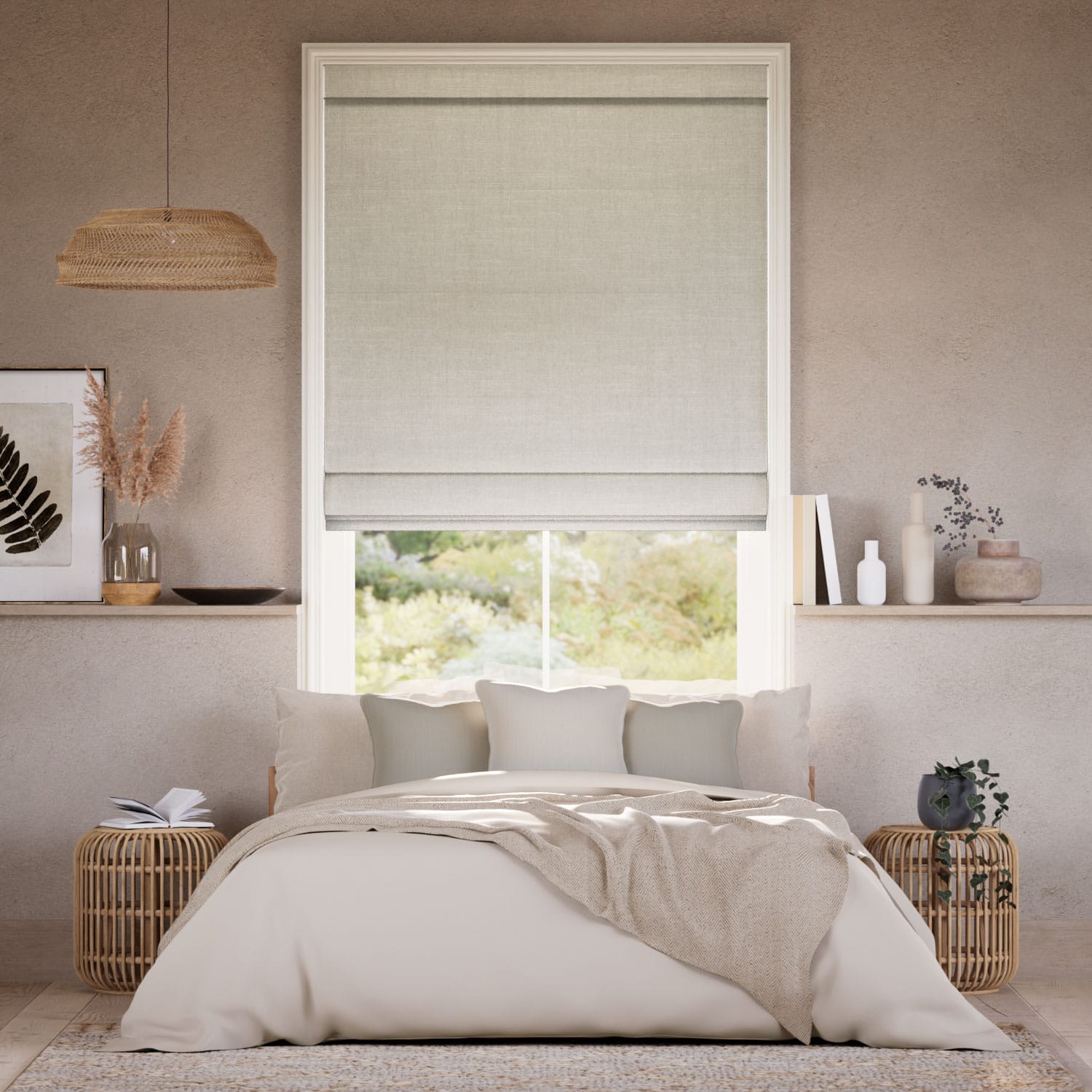 Swanson Natural Roman Blind