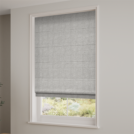 Swanson Steel Roman Blind