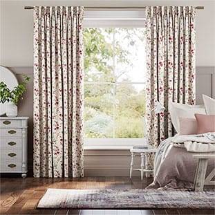 Sweet Pea Pink Curtains thumbnail image