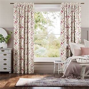 Sweet Pea Pink Curtains thumbnail image