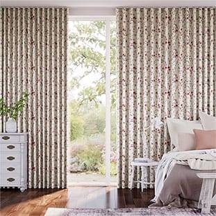 Sweet Pea Pink Curtains thumbnail image