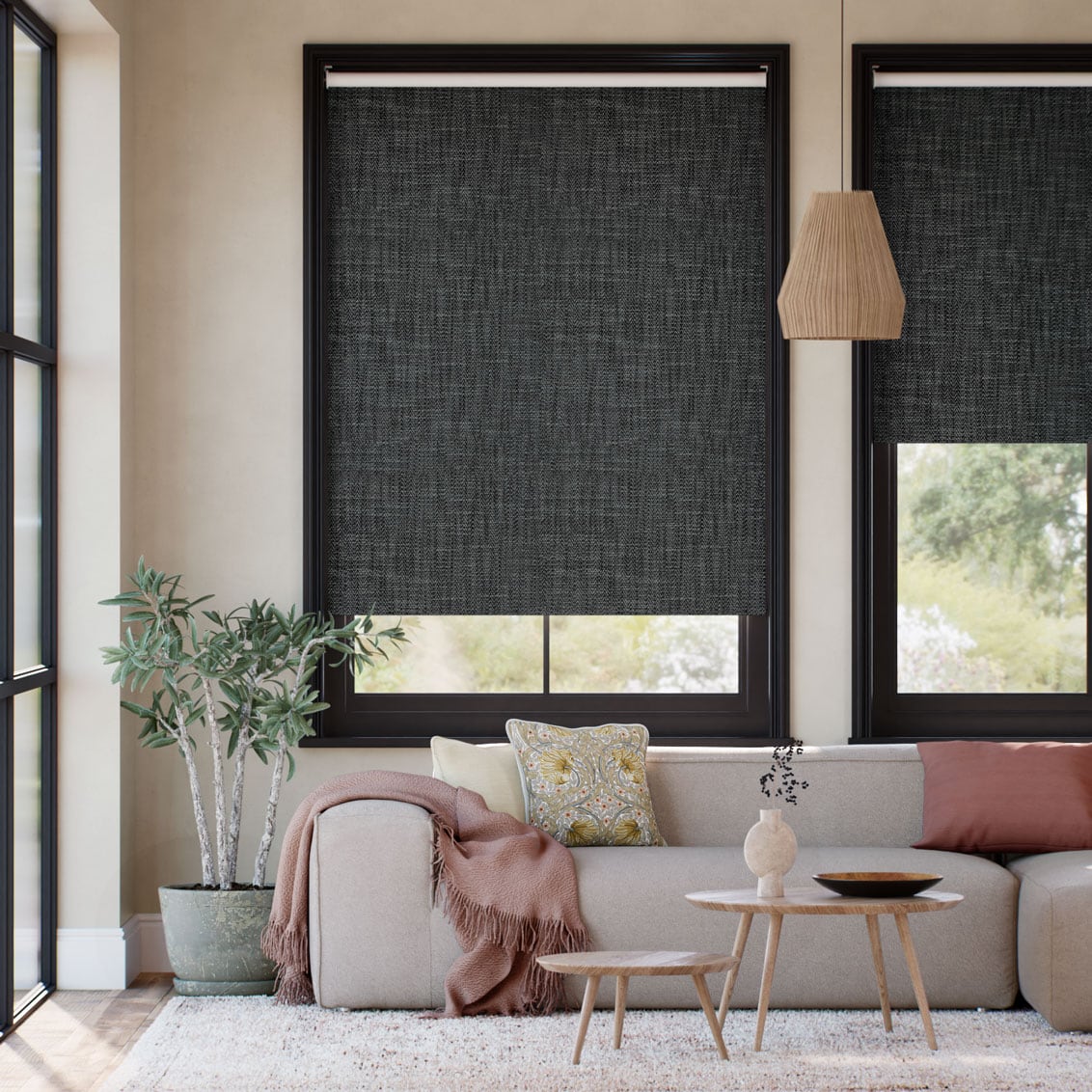 Twist2Go Choices Sydney Midnight Roller Blind
