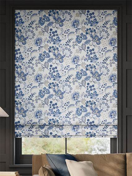 Symphony Blues Roman Blind thumbnail image