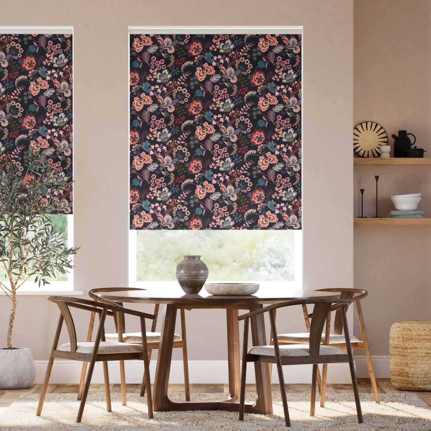 Symphony Hickory Roller Blind