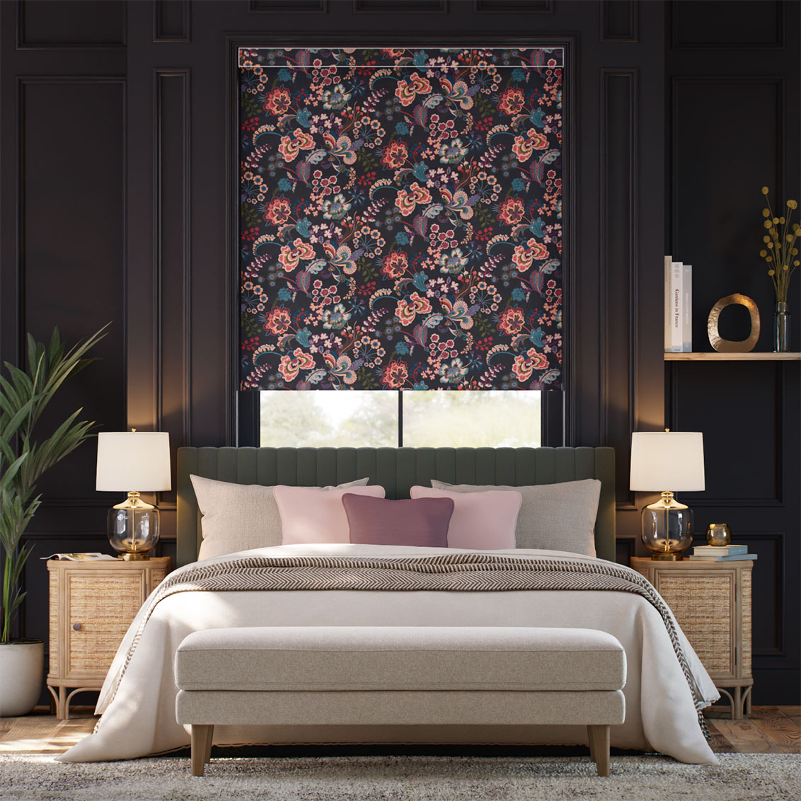 Symphony Hickory Roller Blind